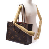 Louis Vuitton Monogram rebirth on the go GM brown m44576 Unisex Monogram canvas tote bag