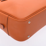 HERMES エルメス ミニ プリュム オレンジ シルバー金具 □H刻印(2004年頃) レディース ヴォーエプソン ハンドバッグ ABランク 中古 銀蔵