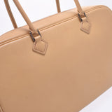 HERMES エルメス プリュム エラン 28 ベージュ シルバー金具 □E刻印(2001年頃) レディース ヴォーバレニア ハンドバッグ Bランク 中古 銀蔵