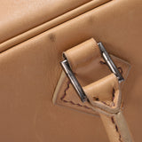 HERMES エルメス プリュム エラン 28 ベージュ シルバー金具 □E刻印(2001年頃) レディース ヴォーバレニア ハンドバッグ Bランク 中古 銀蔵