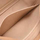 HERMES エルメス プリュム エラン 28 ベージュ シルバー金具 □E刻印(2001年頃) レディース ヴォーバレニア ハンドバッグ Bランク 中古 銀蔵