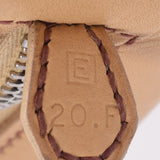 HERMES エルメス プリュム エラン 28 ベージュ シルバー金具 □E刻印(2001年頃) レディース ヴォーバレニア ハンドバッグ Bランク 中古 銀蔵