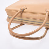 HERMES エルメス プリュム エラン 28 ベージュ シルバー金具 □E刻印(2001年頃) レディース ヴォーバレニア ハンドバッグ Bランク 中古 銀蔵