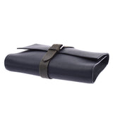 HERMES Hermes Pochet Etribier, Silver Gold, Gold Gold, Gold Gold, A Mentsfjord, Clatchbag, B-Rank, used silver storehouse.