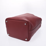 HERMES エルメス ピコタンロック PM  ルージュアッシュ シルバー金具 □Q刻印(2013年頃) レディース トリヨンクレマンス ハンドバッグ ABランク 中古 銀蔵