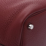 HERMES エルメス ピコタンロック PM  ルージュアッシュ シルバー金具 □Q刻印(2013年頃) レディース トリヨンクレマンス ハンドバッグ ABランク 中古 銀蔵