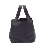 HERMES エルメス ピコタンロック PM  プリュノワール シルバー金具 T刻印(2015年頃) レディース トリヨンクレマンス ハンドバッグ Aランク 中古 銀蔵