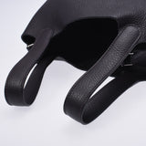 HERMES エルメス ピコタンロック PM  プリュノワール シルバー金具 T刻印(2015年頃) レディース トリヨンクレマンス ハンドバッグ Aランク 中古 銀蔵