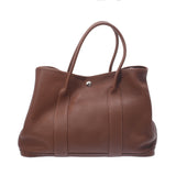 HERMES エルメス ガーデンパーティ PM マロン □P刻印(2012年頃) ユニセックス ネゴンダ ハンドバッグ ABランク 中古 銀蔵