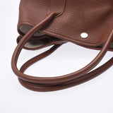 HERMES エルメス ガーデンパーティ PM マロン □P刻印(2012年頃) ユニセックス ネゴンダ ハンドバッグ ABランク 中古 銀蔵