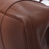 HERMES エルメス ガーデンパーティ PM マロン □P刻印(2012年頃) ユニセックス ネゴンダ ハンドバッグ ABランク 中古 銀蔵