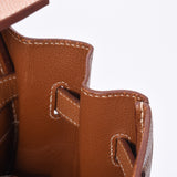 HERMES Hermes Autacroix 32金金金金币○Z印记(大约1996年)女士库斯贝尔手袋B级使用银器