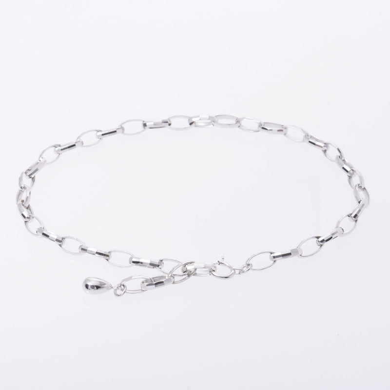 Other Anklet Chain Unisex K18WG Other Accessories New Silgrin