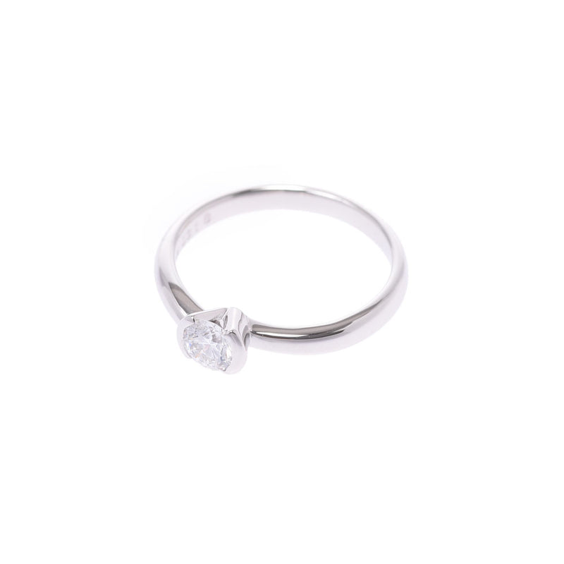 CHRISTIAN DIOR Kristiandidiol Diamond 0.318ct No. 10.5 Ladies Pt950 Platinum Ringling Ring A Rank A Rank Used Ginzō