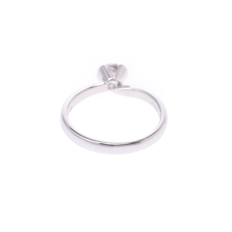 CHRISTIAN DIOR Kristiandidiol Diamond 0.318ct No. 10.5 Ladies Pt950 Platinum Ringling Ring A Rank A Rank Used Ginzō