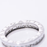 BVLGARI Bulgari B-ZERO Full Diamond #46 Size XS 6 Ladies K18WG/Diamond K18WG/Diamond Ring A Rank: Used Silver Ball