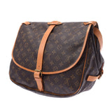 LOUIS VUITTON Louis Vuitton Monogram Saumur 35 Brown M42254 Unisex Monogram Canvas Shoulder Bag B Rank Used Ginzo