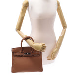 Hermes Birkin bag 30 gold silver hardware t