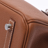 Hermes Birkin bag 30 gold silver hardware t
