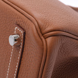 Hermes Birkin bag 30 gold silver hardware t