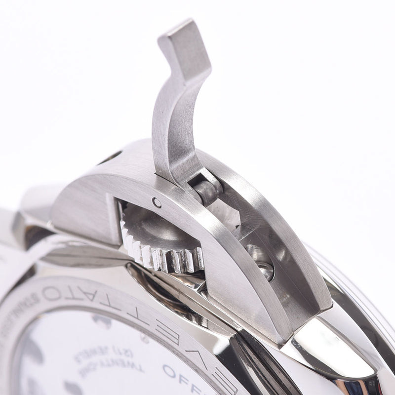 OFFICINE PANERAI オフィチーネパネライ ルミノール  パワーリザーブ 1950 3デイス PAM00423 メンズ SS/革 腕時計 手巻き 黒文字盤 Aランク 中古 銀蔵