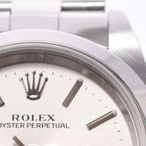 ROLEX ロレックス オイスターパーペチュアル 76080 レディース SS 腕時計 自動巻き シルバー文字盤 Aランク 中古 銀蔵