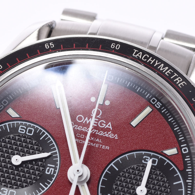 OMEGA Omega Speed ​​Master Racing 326.30.40.50.11.001 Men's SS Watch Automatic Read Red Table A-Rank Used Sinkjo