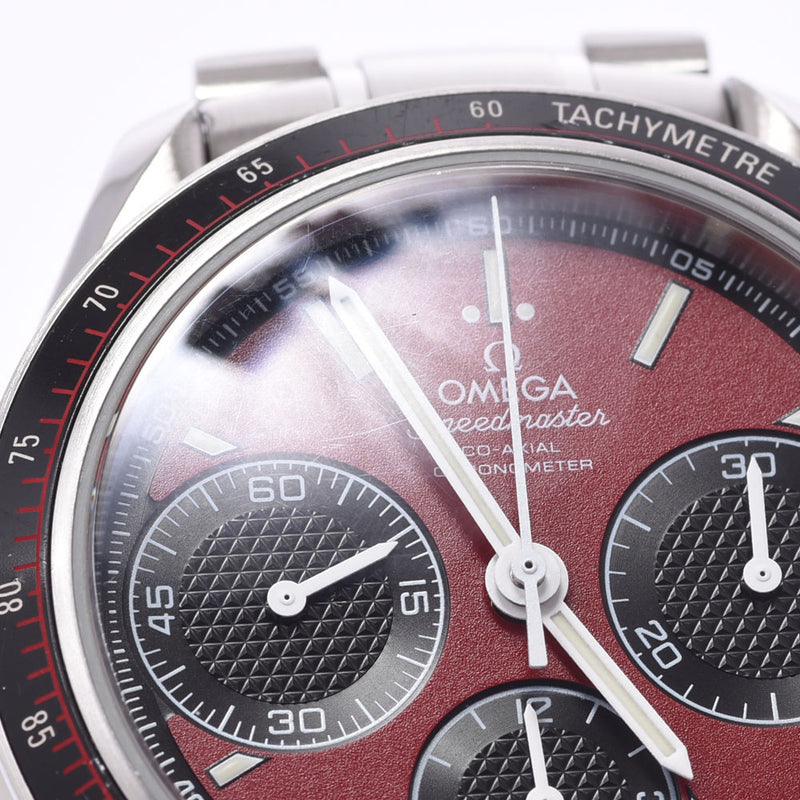 OMEGA Omega Speed ​​Master Racing 326.30.40.50.11.001 Men's SS Watch Automatic Read Red Table A-Rank Used Sinkjo