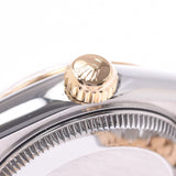 Lax Rolex date just 10p diamond 69173g ladies YG / SS Watch automatic