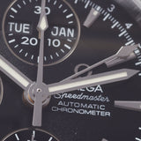 OMEGA omega speed master triple calendar 3220.50 men's SS watch self-winding watch lindera board A rank used silver storehouse