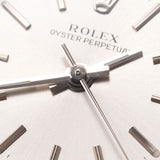 ROLEX Rolex Oyster Peacher 76030 Women's SS Watch Automatic Wound Silver Dealer A-Rank Used Sinkjo