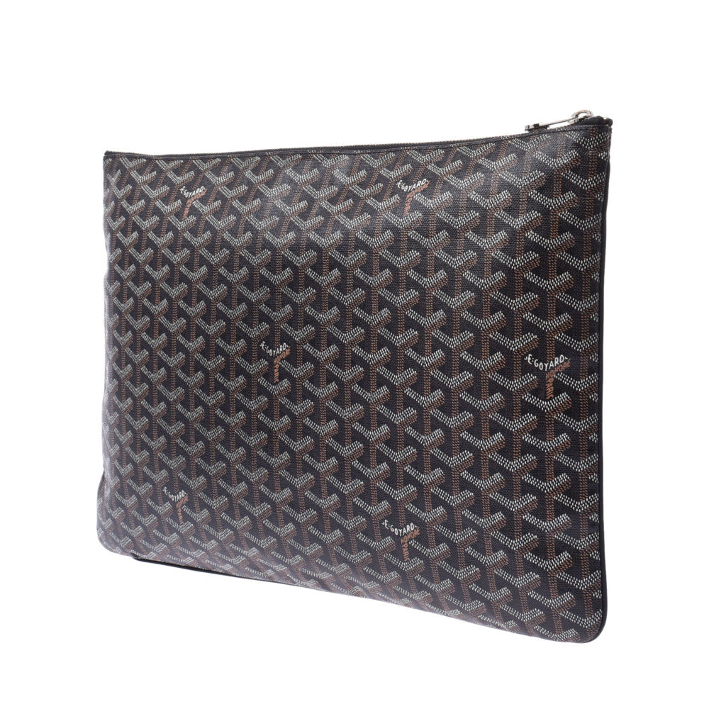 ゴヤールセナGM ブラック メンズ PVC クラッチバッグ GOYARD 中古 – 銀蔵オンライン