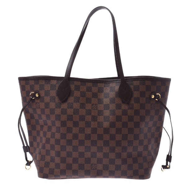 Louis Vuitton Louis Vuitton Damie Never Full MM Brown N41358 Unisex Damie Campbus Tote Bag New Sanko