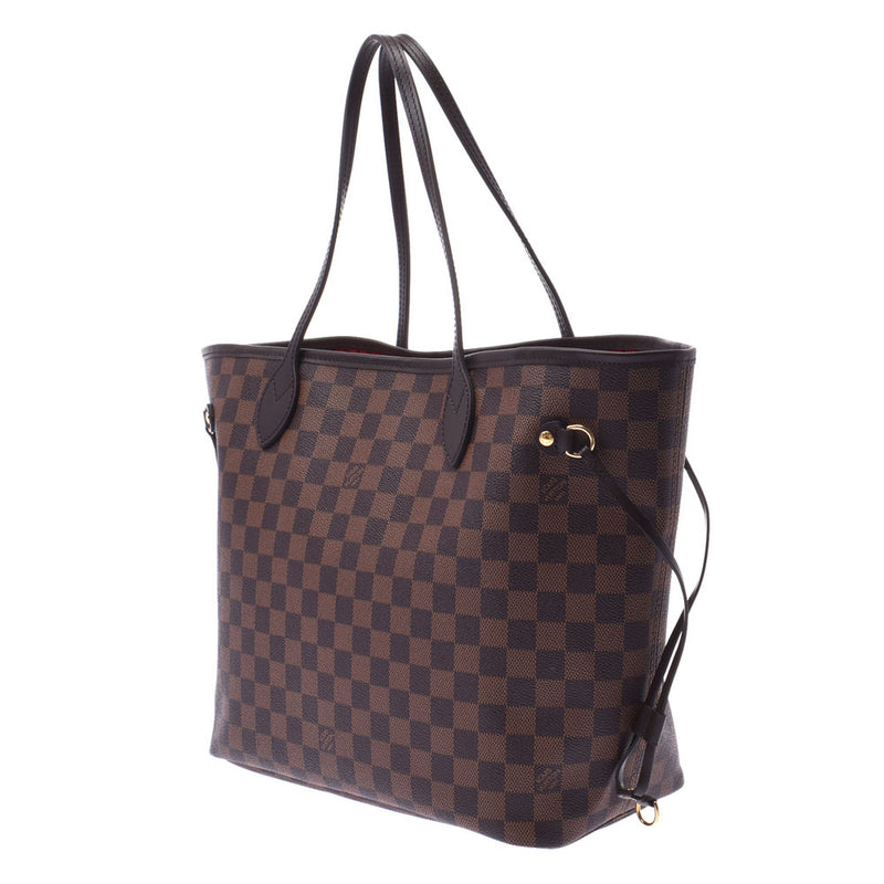 Louis Vuitton Louis Vuitton Damie Never Full MM Brown N41358 Unisex Damie Campbus Tote Bag New Sanko