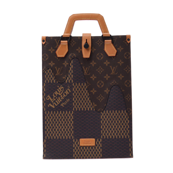 Louis Vuitton Damita Mini Mini Tote 2WAY bag Nigo collaboration brown n40355 Unisex handbag a