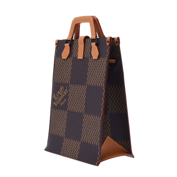 Louis Vuitton Damita Mini Mini Tote 2WAY bag Nigo collaboration brown n40355 Unisex handbag a