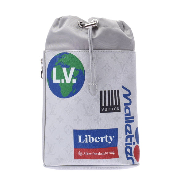 Louis Vuitton Louis Vuitton Monogram Choke Sling Bag One-Shoulder Bag Bron / Gray System M44629 Unisex Body Bag AB Rank Used Sinkjo