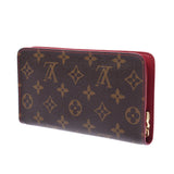 LOUIS VUITTON Ryviton monotonogram, Port-General, Port-General, M95006, Ladies, canvas, canvas length, wallet, wallet, AB, rank used, silver.