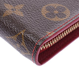 LOUIS VUITTON Ryviton monotonogram, Port-General, Port-General, M95006, Ladies, canvas, canvas length, wallet, wallet, AB, rank used, silver.