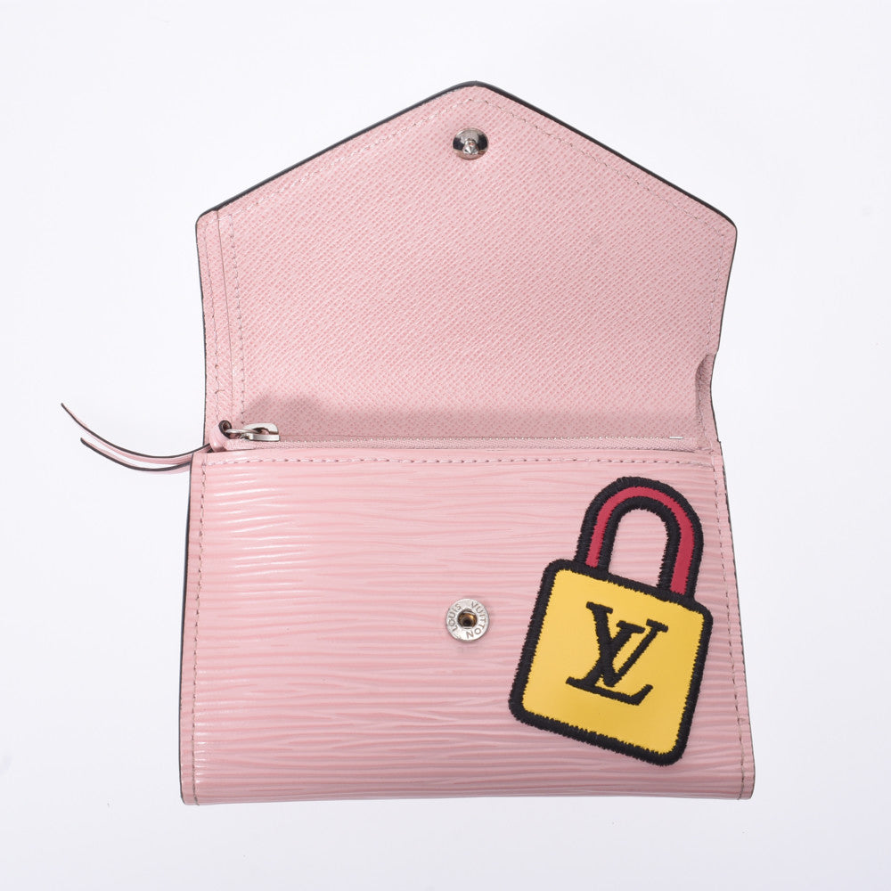 ルイヴィトンポルトフォイユ ヴィクトリーヌ 14127 ピンク レディース エピレザー 三つ折り財布 M63325 LOUIS VUITTON 中古  – 銀蔵オンライン