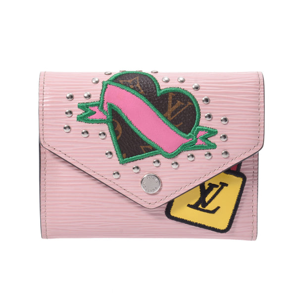 Louis Vuitton epita pouch trenrine pink m63325 Womens epileather triple Wallet