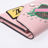 Louis Vuitton epita pouch trenrine pink m63325 Womens epileather triple Wallet