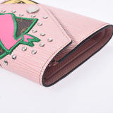 Louis Vuitton epita pouch trenrine pink m63325 Womens epileather triple Wallet