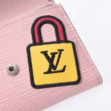 Louis Vuitton epita pouch trenrine pink m63325 Womens epileather triple Wallet