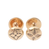 Louis Vuitton Louis Vuitton Buton Shet Motif Men的GP袖扣A级使用Silgrin