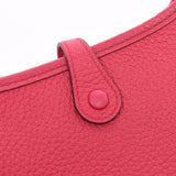 HERMES エルメス エヴリン TPM ローズエクストリーム シルバー金具 D刻印(2019年頃) レディース トリヨンクレマンス ショルダーバッグ Aランク 中古 銀蔵