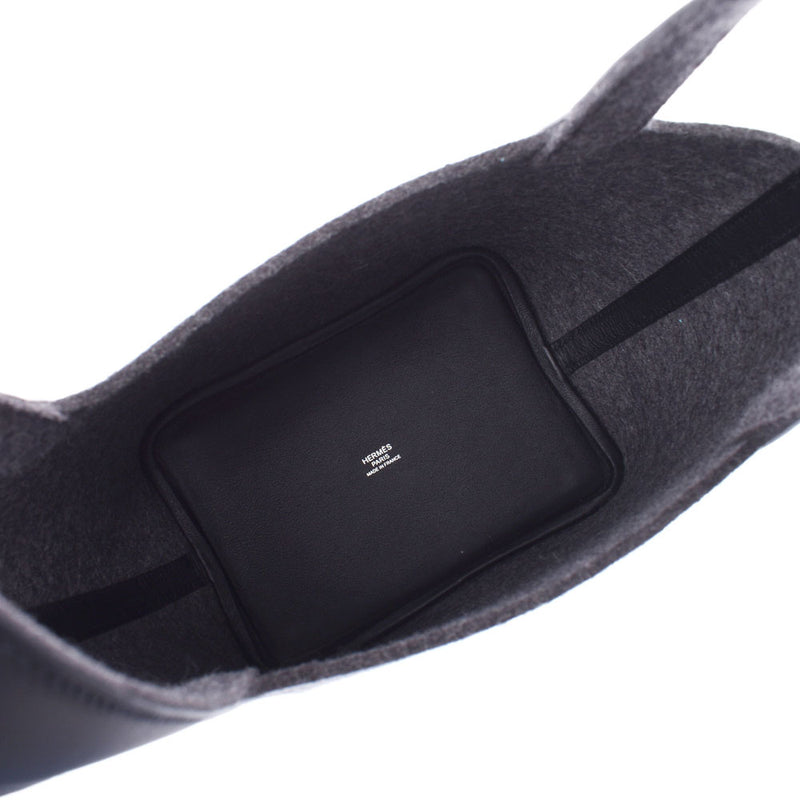 Hermes Picotin lock PM glamourous / Black Silver Hardware