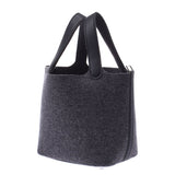 Hermes Picotin lock PM glamourous / Black Silver Hardware