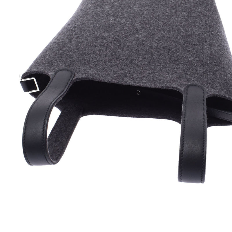 Hermes Picotin lock PM glamourous / Black Silver Hardware