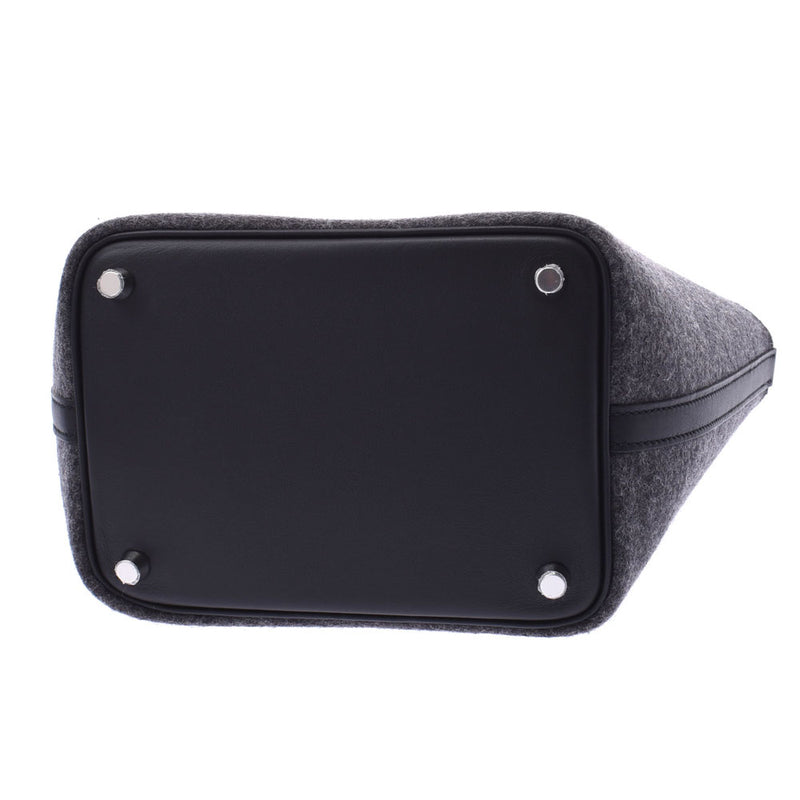 Hermes Picotin lock PM glamourous / Black Silver Hardware